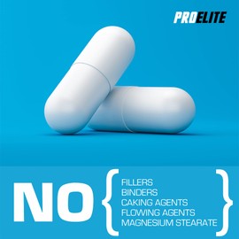 PROELITE Creatine Capsules 360 Vegan 3000mg of Unflavoured Creatine Monohydrate per Serving, NO FILLERS & Binders Micronised Pure Creatine Tablets Alternative by PROELITE
