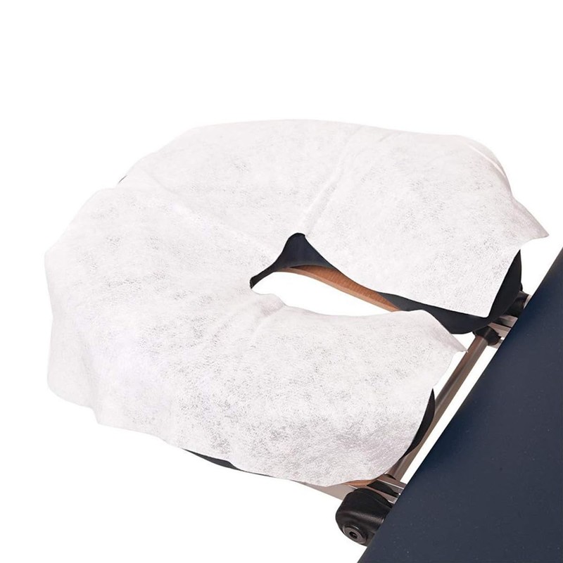 100 Count Disposable Face Rest Covers,Headrest Covers Soft Non-Sticking Massage