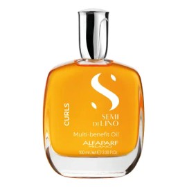 Alfaparf Curls Multi/Benefit Oil - Aceite Cabello Rizado Nutritivo Para Hidratar 100ml