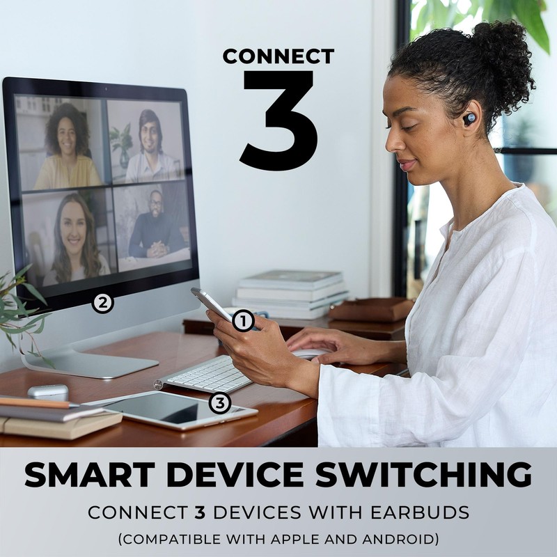 Technics HiFi True Wireless Multipoint Bluetooth Earbuds II, Active Noise