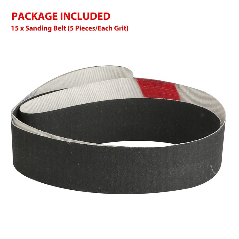 30PCS 1 Inch x 30 Inch 600/800/1000 Grit Sanding Belts