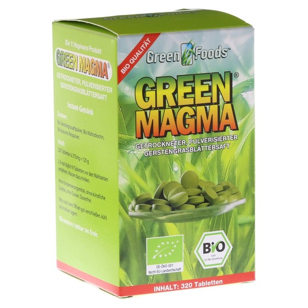 Green Magma Barley Grass Extract Tablets, Pack of 320