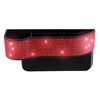 SPANICE Bling Bling Car Seat Organizer Front Seat Gap Filler