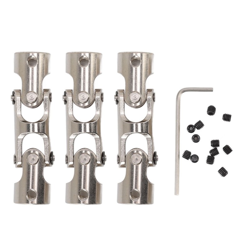 RC Universal Joint Shaft 8mm to 8mm 3 Section Rotatable