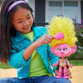 Mattel Trolls 3 Band Together Rainbow HAIRTUNES Viva Sounds, HTP29