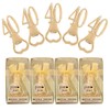 24 pcs Golden 40th Bottle Opener Birthday Party Favors, Rhinestones