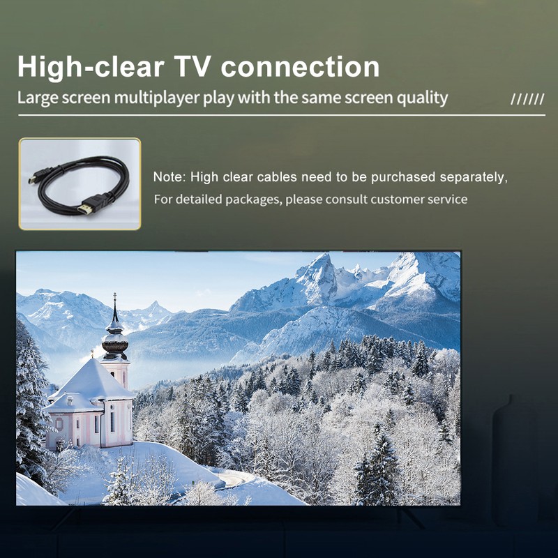 Powkiddy Handheld Game 4.0-inch IPS High-clear Screen, Open Source Game