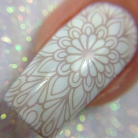 Twinkled T Stamping Polish Opaque in 1 Coat Ghosted (Gray)
