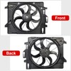 Radiator Cooling Fan Assembly Compatible with 2008-2016 Town&Country 2008-2017 Grand