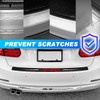 5Pcs Door Sill Plate Protectors Compatible with Dodge Challenger Durango