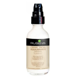 Rusens - Crema Facial Equilibrante (Hidratante) 100% Natural, Ideal para Piel Normal a Seca.