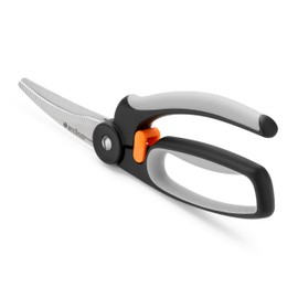 GROSSMAN® SC937 Kitchen Scissors 26.0 cm Multifunctional Kitchen Scissors Stainless Steel 10.0 cm with Ergonomic Handle 16.0 cm (216 g)