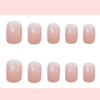 24 Pcs French False Nails, Full Cover False Soft Nails