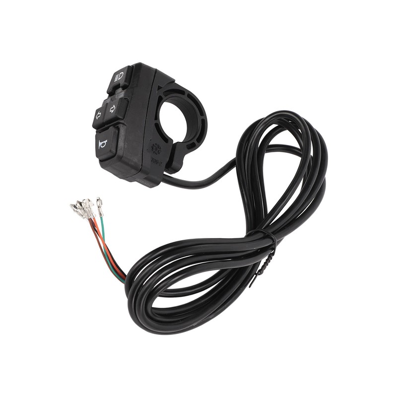 3 in 1 Electric Bike Light and Horn Switch Wearproof