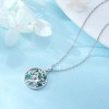 Collar Con Dije De Plata 925 Árbol De La Vida