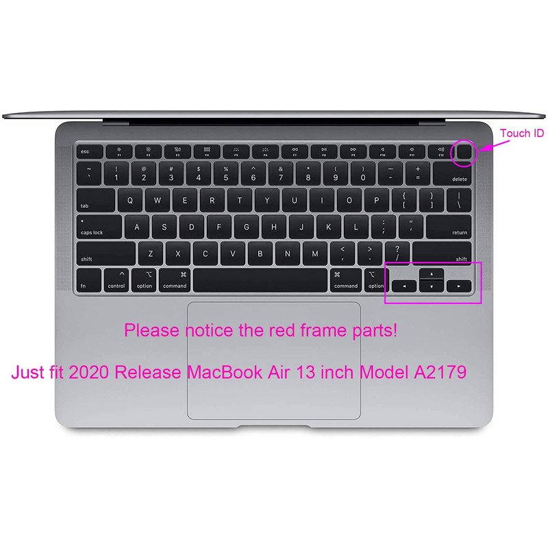 Spanish Language Silicone Keyboard Cover Skin Protector Compatible 2020 Release