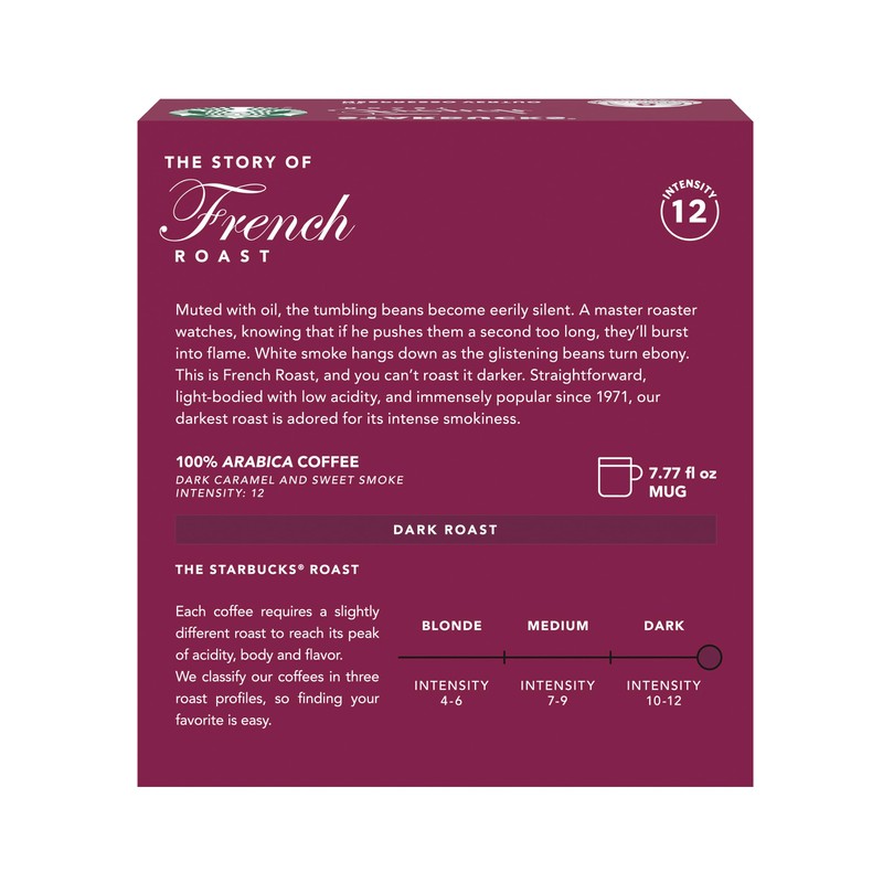 Starbucks by Nespresso Vertuo, French Roast, Dark Roast Coffee, 32-count