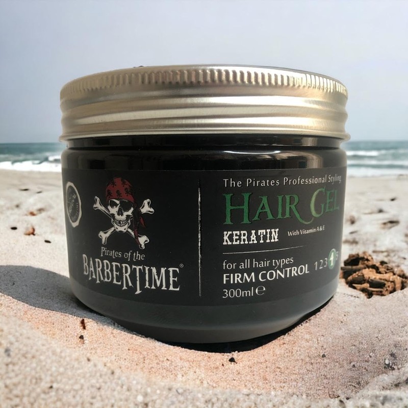 BARBERTIME Hair Styling Gel | All Hair Types | Firm