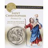 Saint Christopher Magnetic Car Dash Plaque ~ Medal