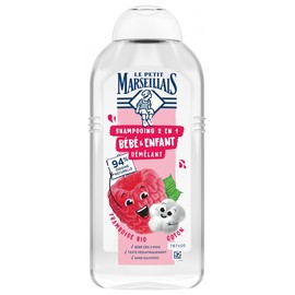Le Petit Marseillais 2in1 Detangling Shampoo Baby & Child Raspberry Cotton 300 ml