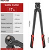 MAXPOWER Cable Cutters, 17-Inch Heavy Duty Cable Cutter for Cutting
