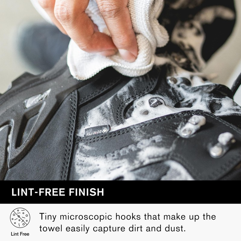 Jason Markk Microfiber Towel, 3 Pack, Shoe & Hat Cleaner