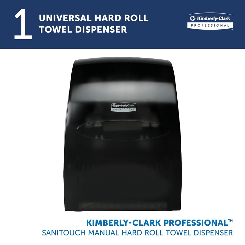 Kimberly-Clark Professional Sanitouch Manual Universal Hard Roll Paper Towel Dispenser