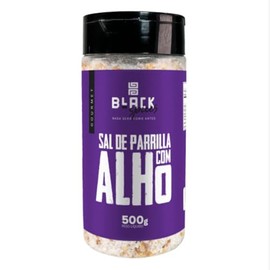 Black Spices Garlic Parrilla Salt - Perfect Blend for Grilling & BBQ (1, GARLIC)