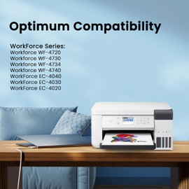 Artillo Remanufactured Ink Cartridge Replacement for Epson 802 802XL T802XL Ink Cartridges Work with Epson WF-4720 WF-4730 WF-4734 WF-4740 EC-4040 EC-4030 EC-4020 Printer (BCMY, 4 Pack)