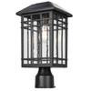 Solar Post Lights, Outdoor Post Lights Solar Powered, Waterproof Anti-Rust