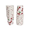 Geeklife Gold Cherry Paper Party Cups, 9oz Gold Foil Cherries