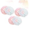 minkissy Pcs Women's Shower Hat Stylish Dot Design Elastic Band