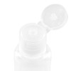 MOUYAT 110PCS 30ml Transparent Flip Cap Bottles, Empty Clear Travel