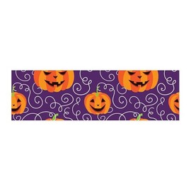 CafePress Elegant Jack O' Lanterns 20x6 Wall Decal, Vinyl Wall Peel, Reusable Wall Cling