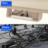 FLEXISPOT EN2 Whole-Piece Standing Desk with Clamp Power Strip, 48