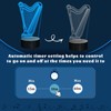 CoolGift Mart Harp Night Light, 3D LED Optical Illusion Lamp