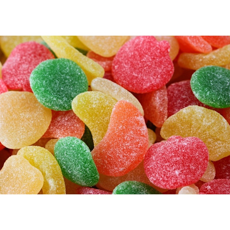 Zachary Fruit Slices, Orange and Multi-Color (1 of each)