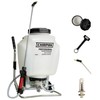 Chapin International 63900 Self Cleaning Backpack Sprayer, 4 gal, Translucent