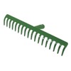 Rekord Garden Rake (Powder-Coated Steel) - 18 Prongs Width 45