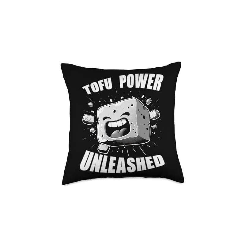 Tofu Lover Healthy Eating Plant Based Vegetarian Vegan Food Throw