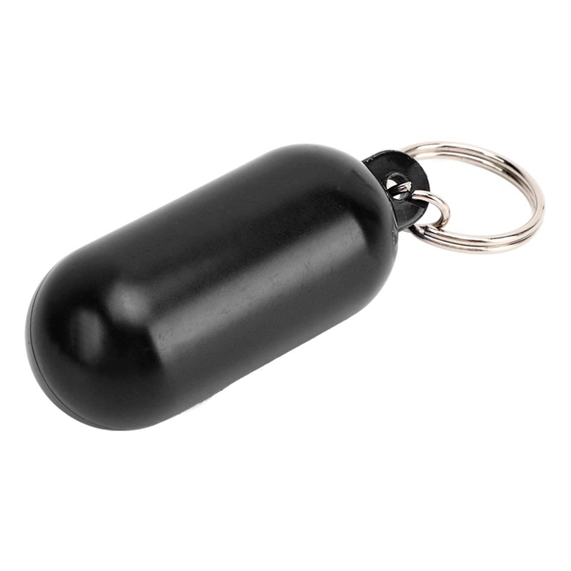 Bewinner Floating Boat Key, Floating Keychain Pill Shape Plastic Float