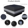 Solar Post Cap Lights Outdoor, FVTLED Solar Powered Fence Deck