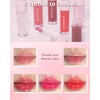 LYSdefeu Lip Glow Oil,Hydrating Shiny Clear Lip Gloss Liquid Lipstick,Glow