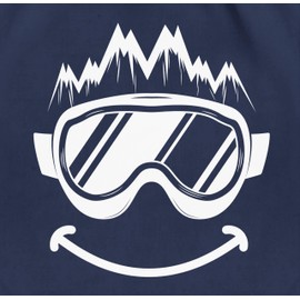 Shirtracer - Gym Bag Backpack - Snowboard, and More - Snowboard Gift Skiing Gift I Ski Gifts Ski Gift Ideas Apres Skiing I Snowboard Gift Funny Snowboard I Skiing Gift, 01 Navy Blue, Unit size