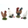 ieron 7PCS Realistic Chick Figurines Set, Plastic Chick Figures Farm