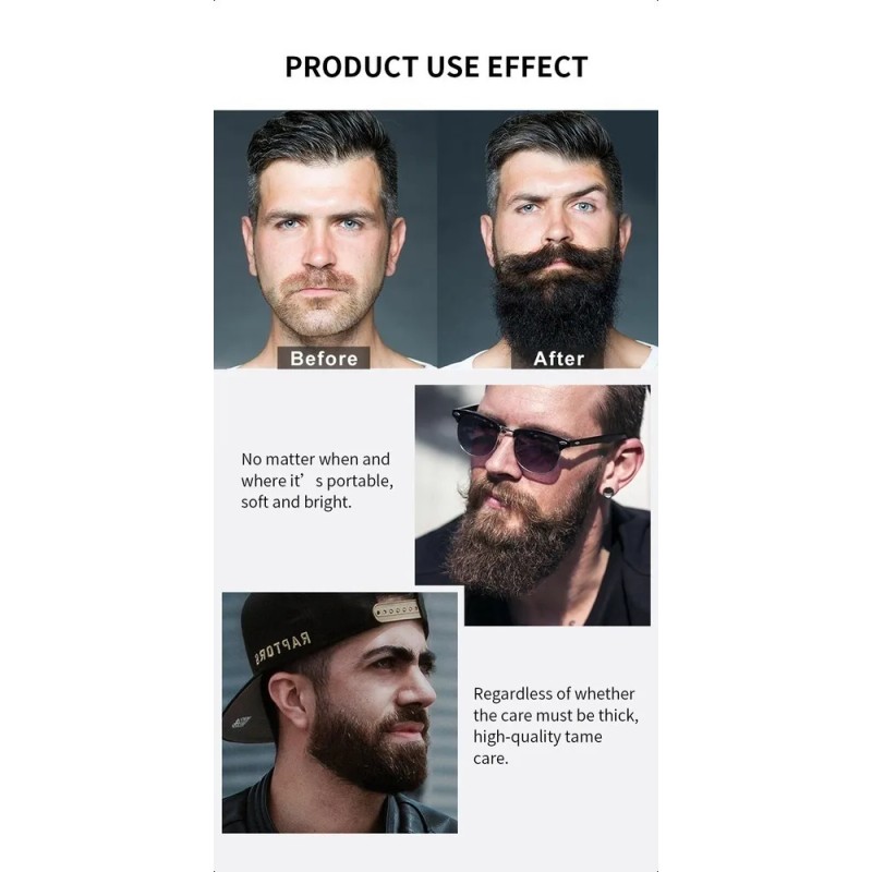 Gtal 2×aceite Para Barba 5 Ml Para Hacer Crecer La