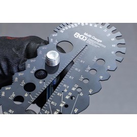 BGS 74248 | Screw and Thread Template | Inch Sizes | 1/4 - 2 Inch