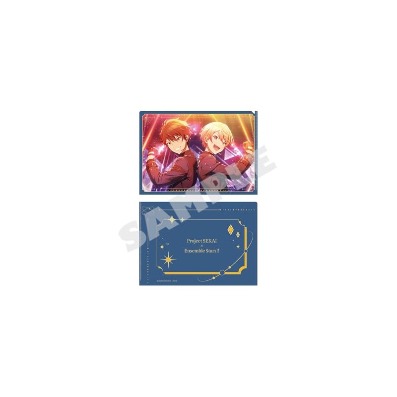 プロジェクトセカイ カラフルステージ！ feat. 初音ミク×あんさんぶるスターズ！！ クリアファイル 天馬 司×守沢 千秋