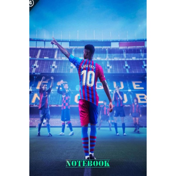 Notebook : Ansu Fati Notebook Journal 100 Pages for Office,