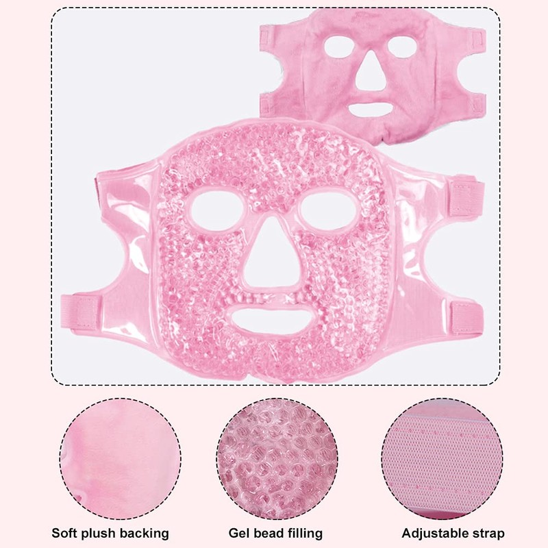 Gel Face Mask, Eye Mask, Cooling Mask, Face Mask, Reusable